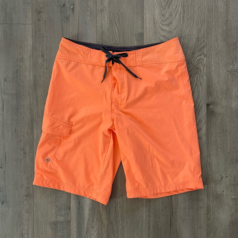 Fun Orange Swim Trunks